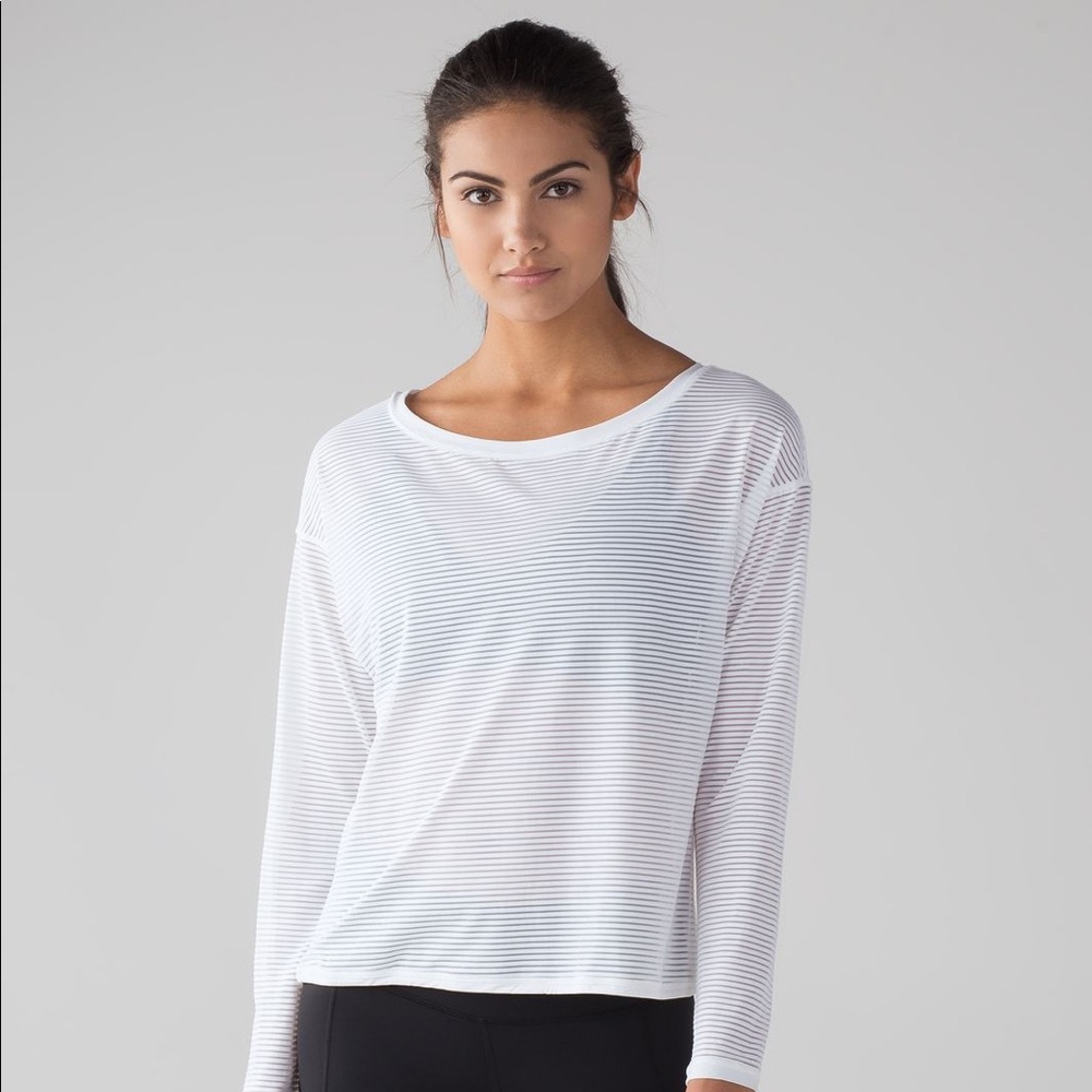 Lululemon Lean In Long Sleeve Tee